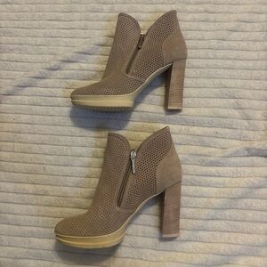 Roberto Botticelli Taupe Heeled Boots